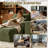  Enn 39.60-Inch Green Corduroy Compression Lounge Chair, Sleeper Chair, Free Assembly -125153885