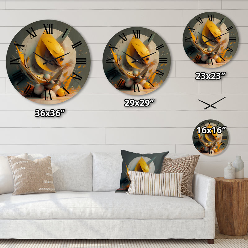 Horloge murale himke, Très grand