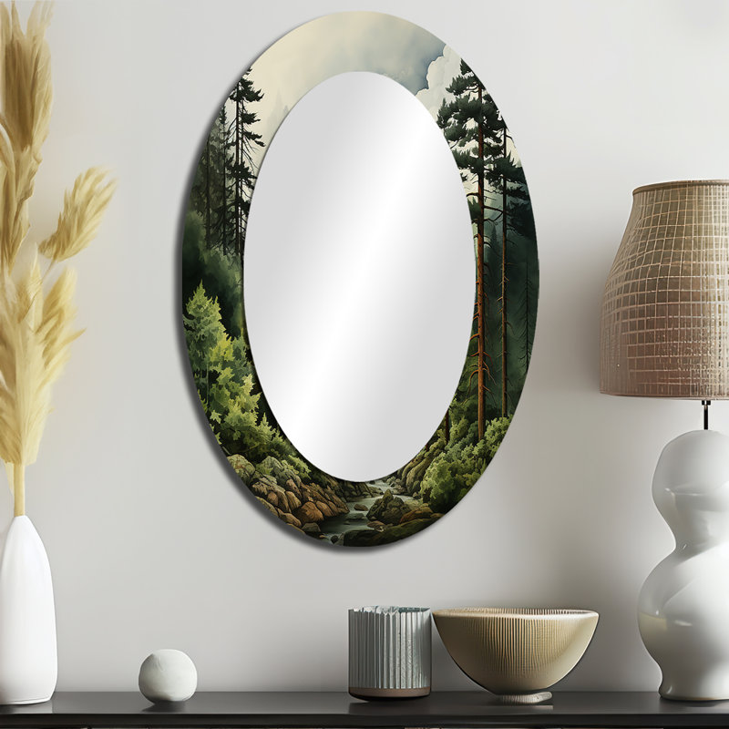 Miroir mural Pine, 36 po x 24 po