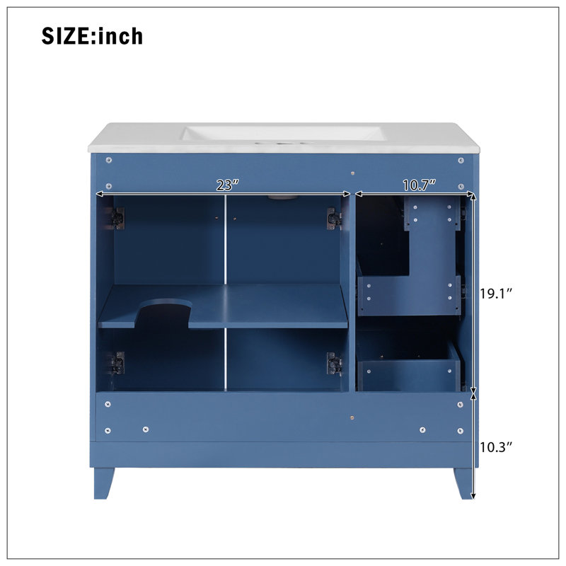 Vanities For Bathroom, Blue