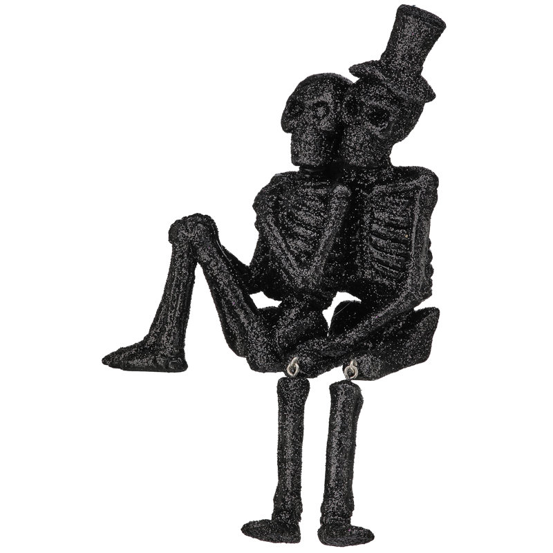 Couple de squelettes en résine 8 po