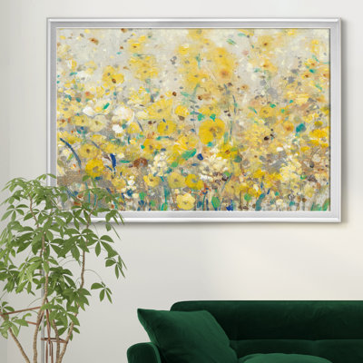 «Cheerful Garden I», reproduction d'art sur toile