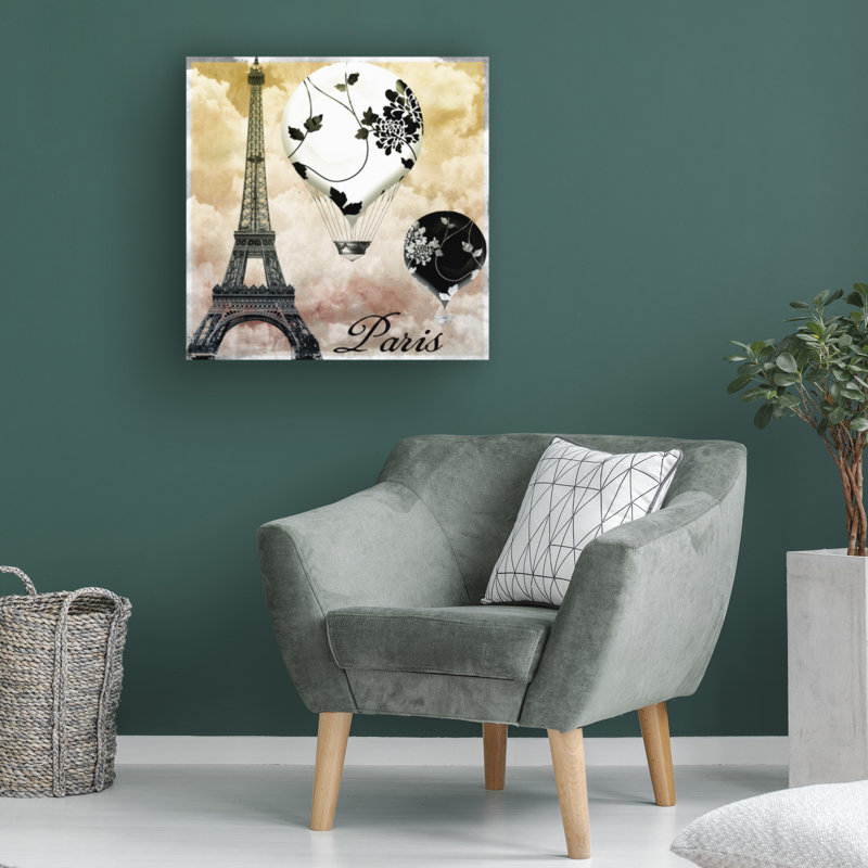 Bolog Sasha Ceil Jaune Ii Canvas Art, 14" H x 14" W