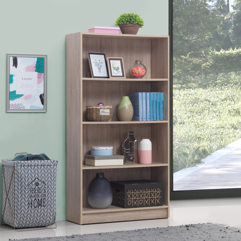 Morgan 150cm H x 80cm W Standard Bookcase, Sonoma Oak
