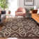 Premium Machine Washable Prisco Chocolate Rug