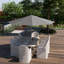 Parasol de marché 11 pi Hixon-844441993