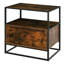 Kester Bedside Table with Storage