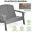 Chaise Adirondack en plastique Adalius