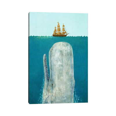 The Whale by Terry Fan - Wrapped Canvas Print