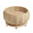 Sleeping in the Bowl Cat Bed, Hand-Woven Cat Nest With Soft Cushion And Non-slip Base-33619084