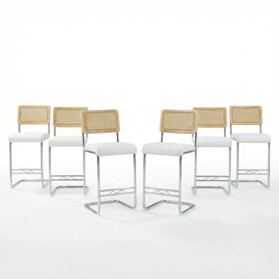 Tabouret de comptoir rembourré Vesta