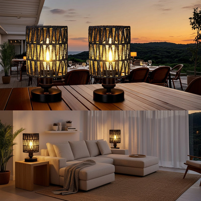Metal Table Lamp