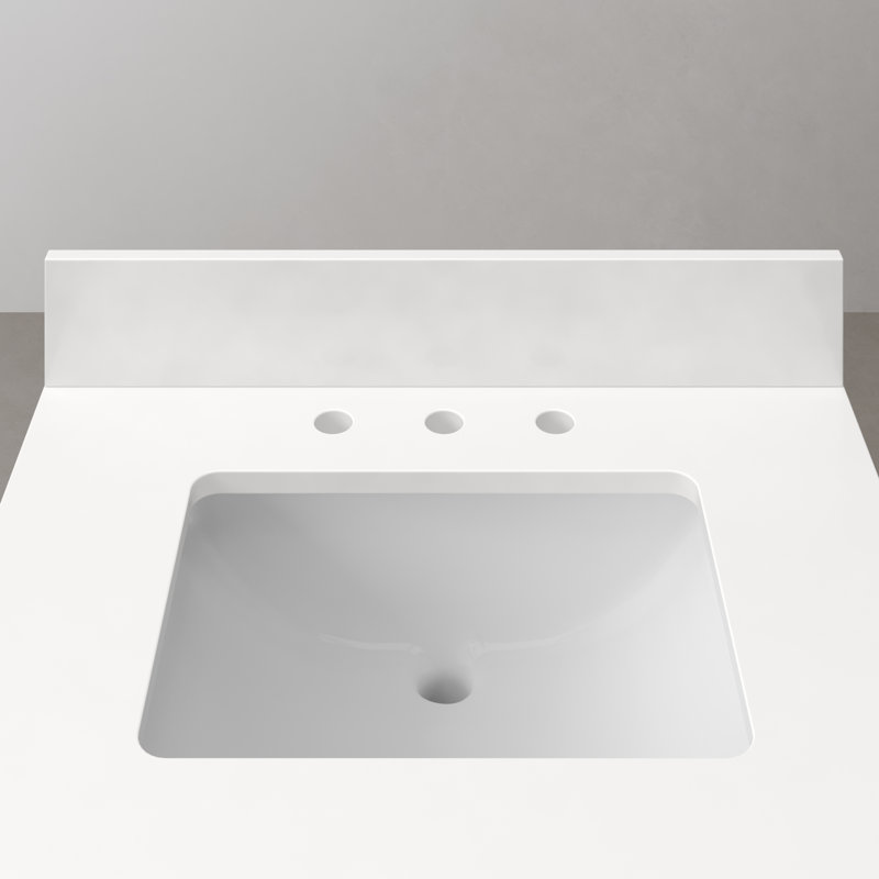 Sequoia 30 In. Single Sink Whitebrook Engineered Marble Countertop Bath Vanity With Faucet, Gold, Noir Juglans