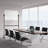 Freestanding Plastic Reversible Magnetic Small - 2' - 4' Whiteboard