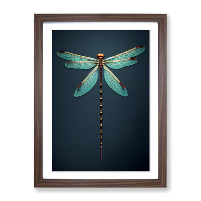 Dainty Dragonfly - Single Picture Frame Print