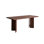 Vintage solid wood rectangular dining table