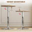 Metal Base Dining Table