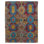 Can-Can Avignon Wool Geometric Area Rug in Blue/Red/Yellow