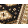 Tapis noir / brun Juana