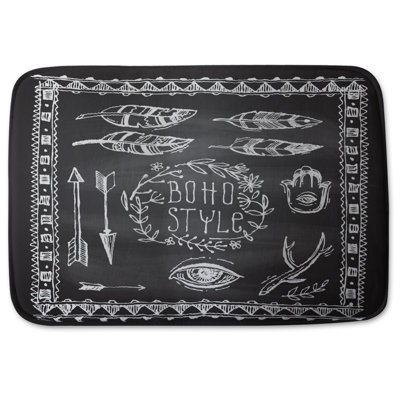 Pennell Memory Foam Non-Slip Bath Mat