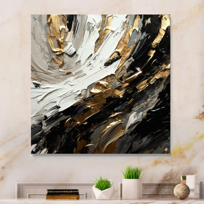 Malec - Art mural abstrait en acrylique pour la cuisine