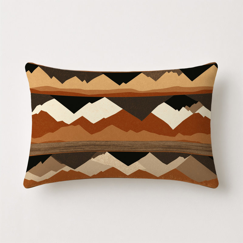 Dustborn Path Indoor And Outdoor Throw Pillow, Rectangle 14"H x 20"W