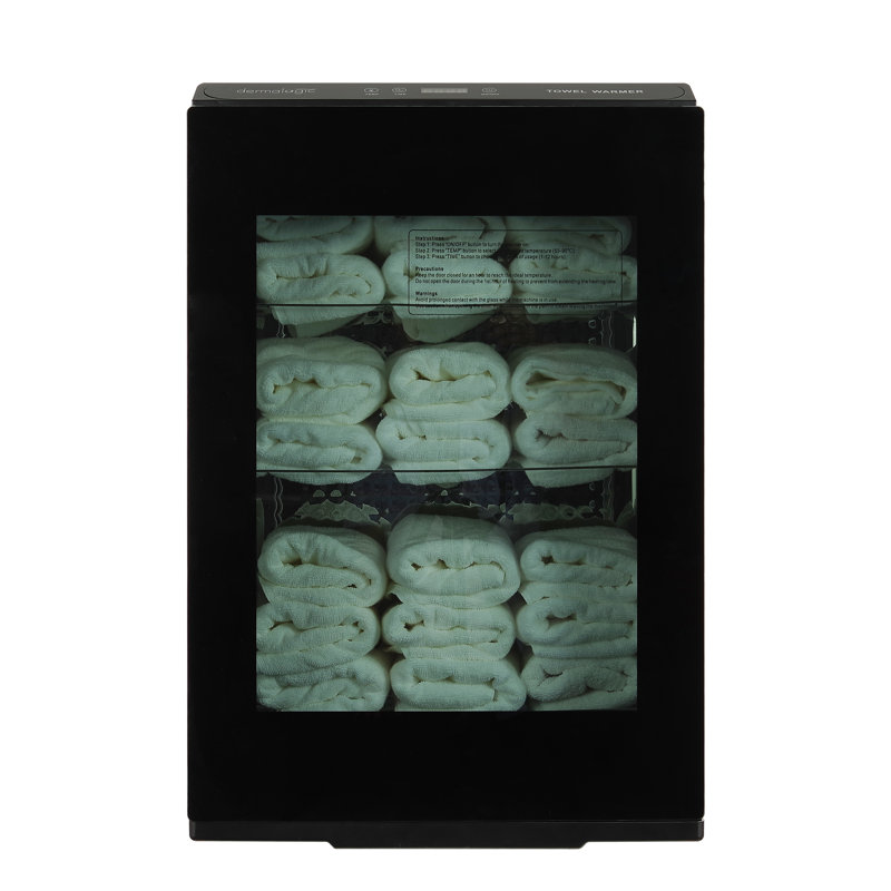 Chauffe-serviettes DERMALOGIC avec porte en verre - 60 L