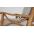 Brunswick Teak Patio Chair with Cushions-357870443-357870442