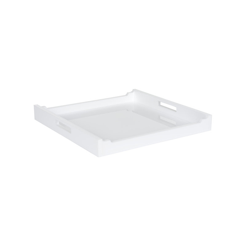 Hanson Square Tray, White
