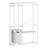 Oshun 47.24'' Adjustable Clothing Rack-856447419