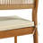Barton 63" W Solid Wood Patio Dining Set with Stackable Chairs-1647878029