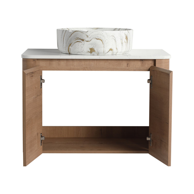Wall-Mounted Bathroom Vanity