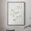 «Windblown Leaves I», reproduction encadrée - bois massif 47464-876321398
