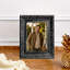 Cadre photo mural 3 pièces 11 "x 14" noir pour présentation de portrait