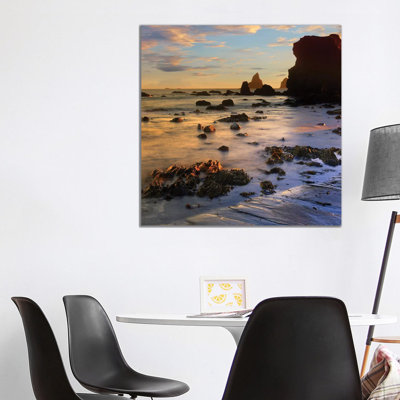 Seastacks, Lone Ranch Beach, Oregon by Tim Fitzharris - Wrapped Canvas Print