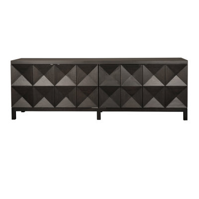 Quadrant 4 Door Sideboard, Ebony