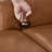 34.8"W Genuine Leather Manual Swivel Rocker Recliner Vintage Recliner With Heated Massage-1370194817