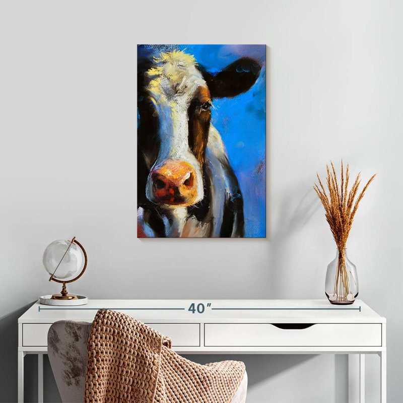 Brampt Cow Face, 24" H x 16" W