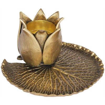 Porte-bougie en laiton Designer