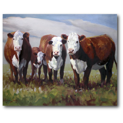 Home On The Range - Wrapped Canvas Painting