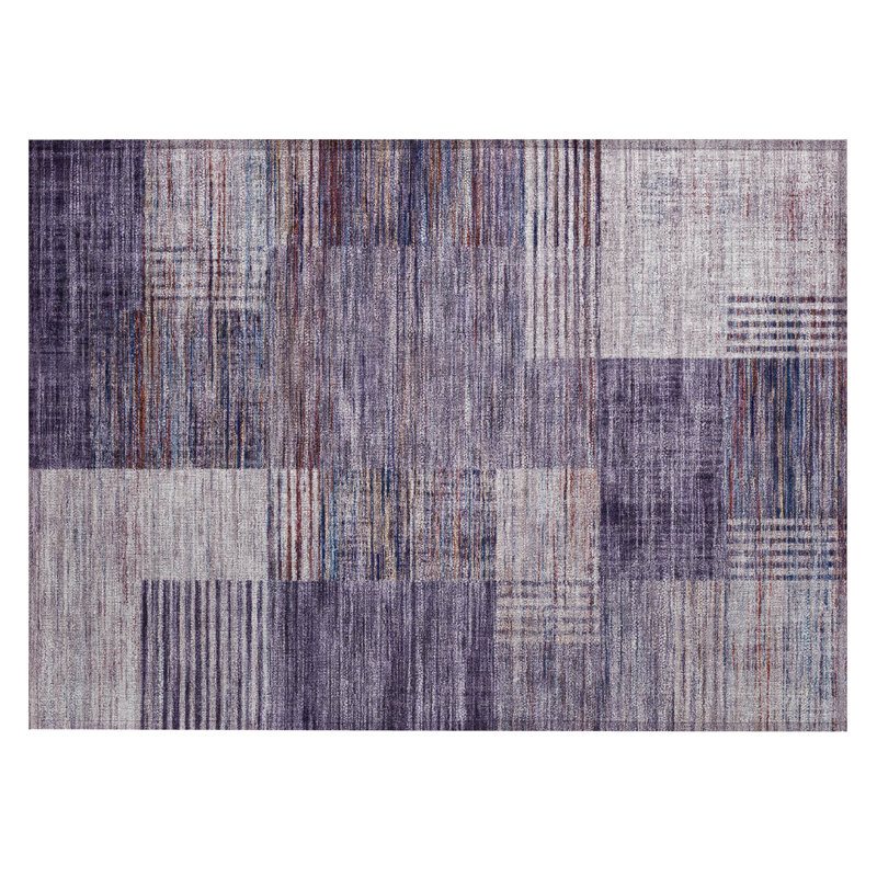 Machine Washable Indoor/Outdoor Jacinto ACN2149 Geometric Rug, Rectangle 1'8" x 2'6"