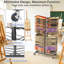 Séchoir à art, organisateur de rangement et de séchage en métal robuste, support de rangement à plusieurs niveaux pour toile, panneau et œuvre d'art