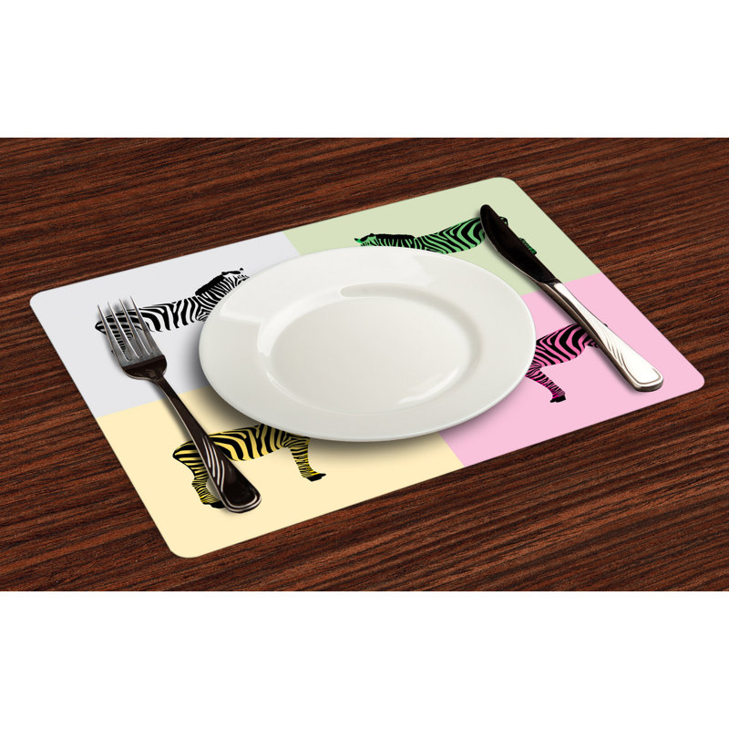 Polyester Animals/Nature Rectangle Placemat