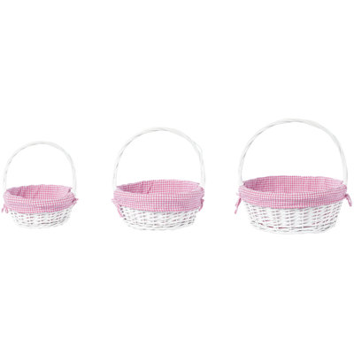 Rosalind Wheeler Wicker Decorative Basket