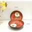 pasta bowl for Kitchen, 8.5 in - Ceramic pasta bowl set of 4 - For Pasta,Salad,fruit, Serving etc - Dishwasher, Microwave, and Oven Safe - For Breakfast, Lunch and Dinner