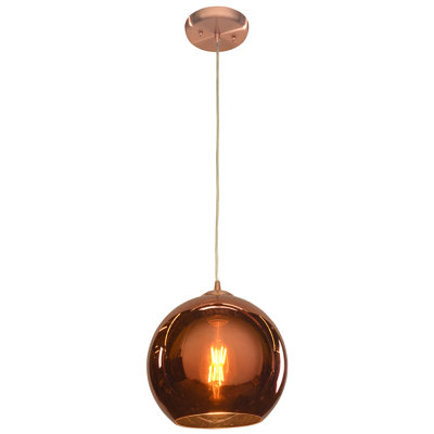 Luminaire suspendu sphère 1 lumière Oldenburg