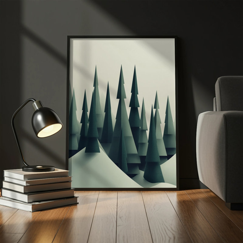 Wiebe 1 Piece Floater Frame Wall Art, 11x17