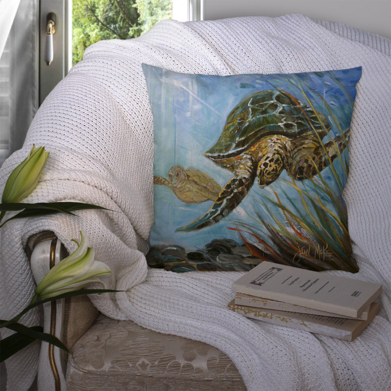 Coussin intérieur / extérieur Loggerhead, H 18 po x l 18 po x P 5,5 po