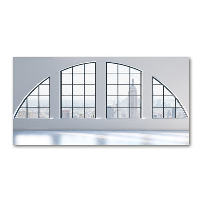 Spacious Interior - Wrapped Canvas Print