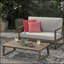 BELGIAN LOVESEAT & COFFEE TABLE-1421122675